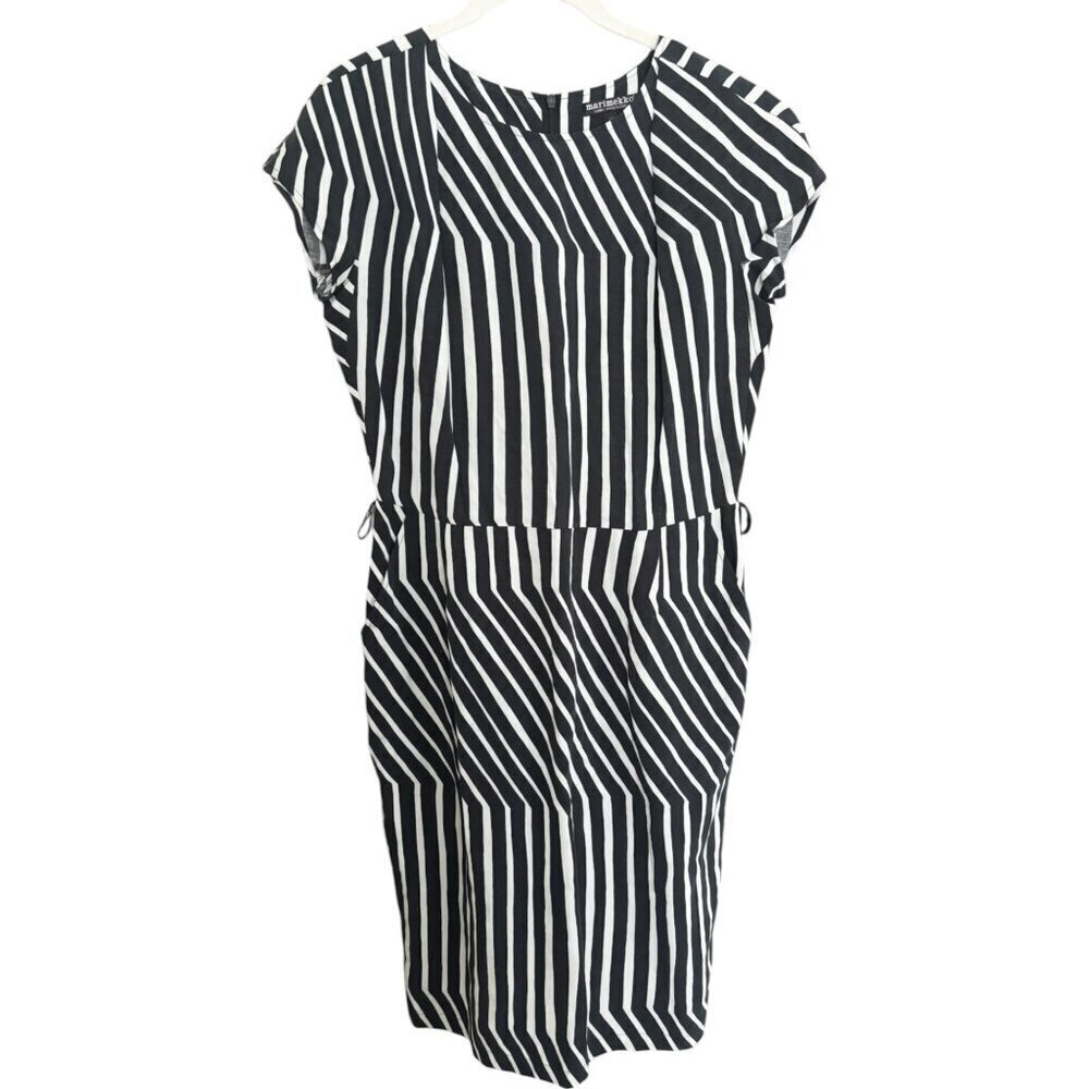 Marimekko Geometric Asymmetrical Dress